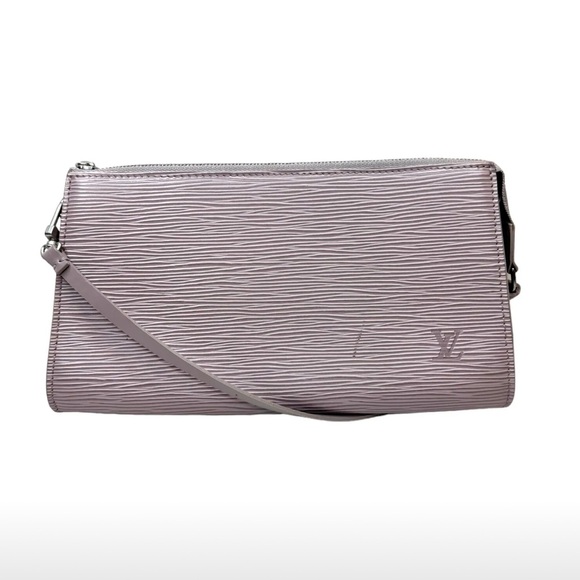 Louis Vuitton Handbags - Louis Vuitton Pochette Accessories Lilac Epi Leather Hand Bag